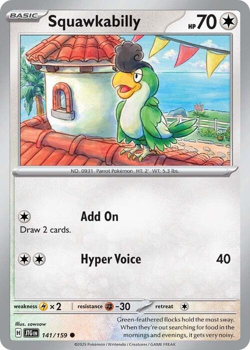 Squawkabilly Card Front