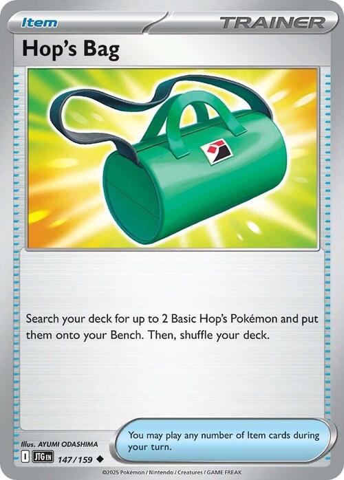 Hop's Bag Card Front