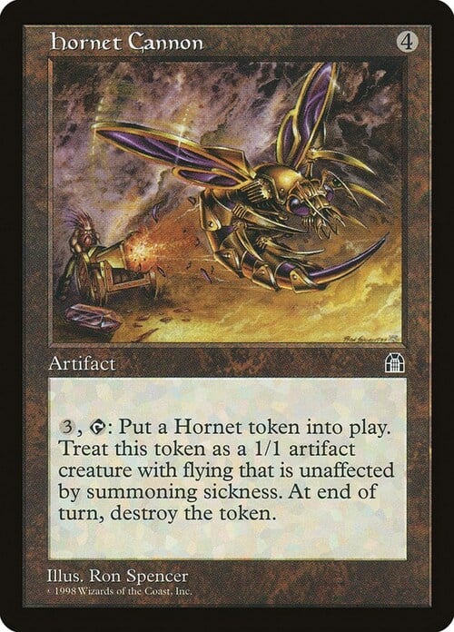 Hornet Cannon Card Front