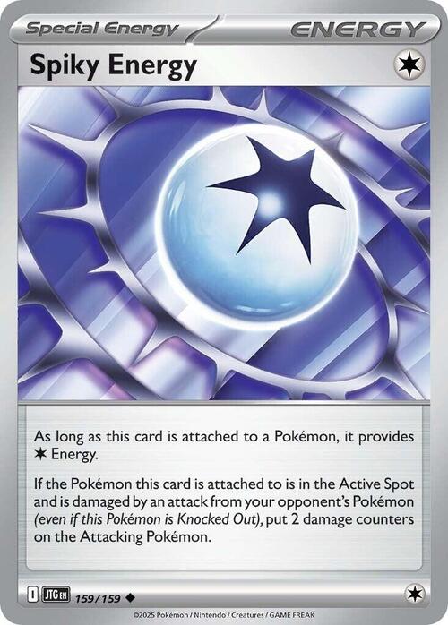 Spiky Energy Card Front