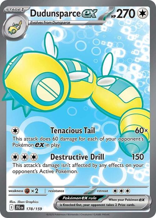 Dudunsparce ex Card Front