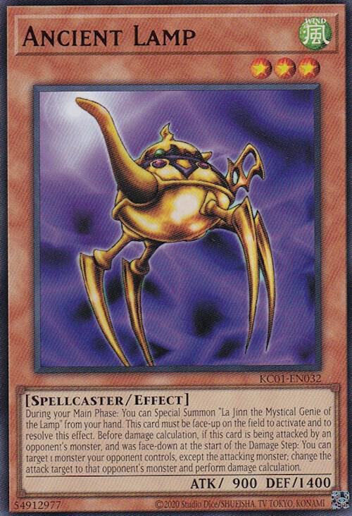 Ancient Lamp Card Front