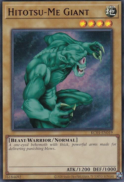 Hitotsu-Me Giant Card Front