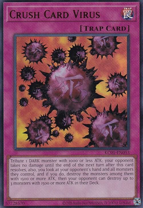 Virus Distruggi-Carte Card Front
