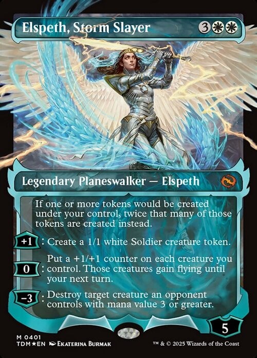 Elspeth, Storm Slayer Card Front