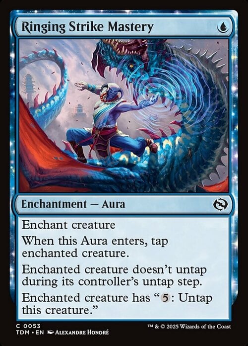 Ringing Strike Mastery Card Front