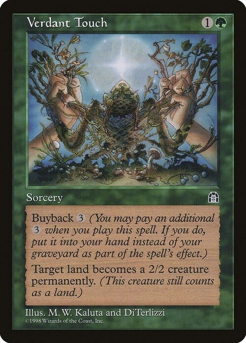Verdant Touch Card Front