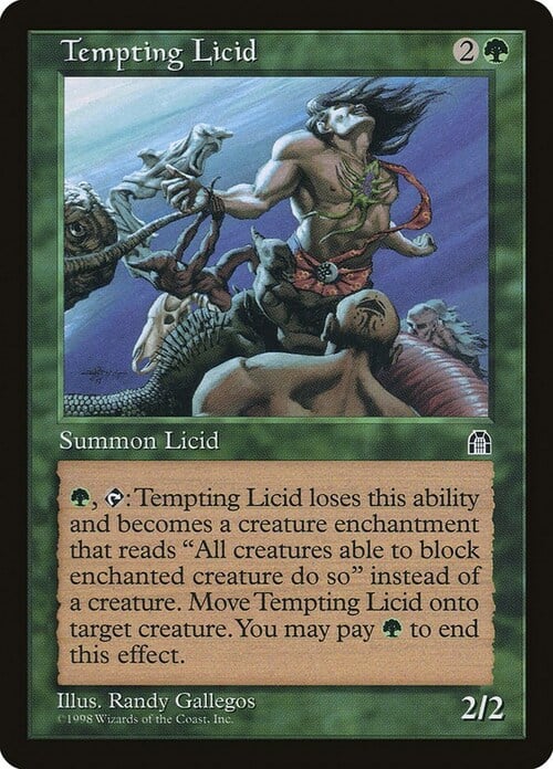 Tempting Licid Card Front