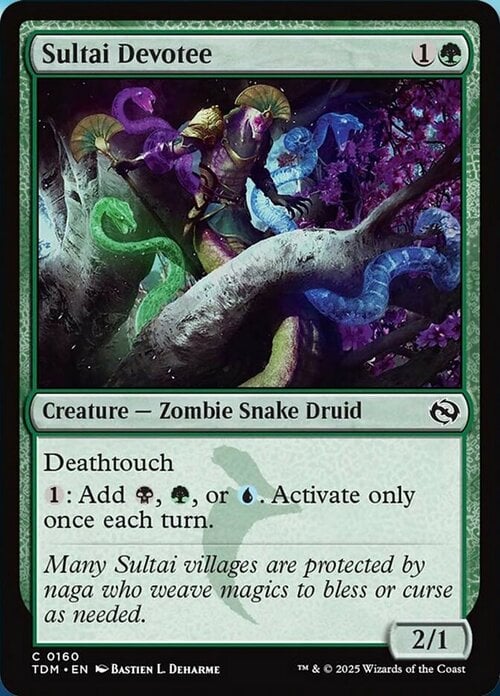 Sultai Devotee Card Front