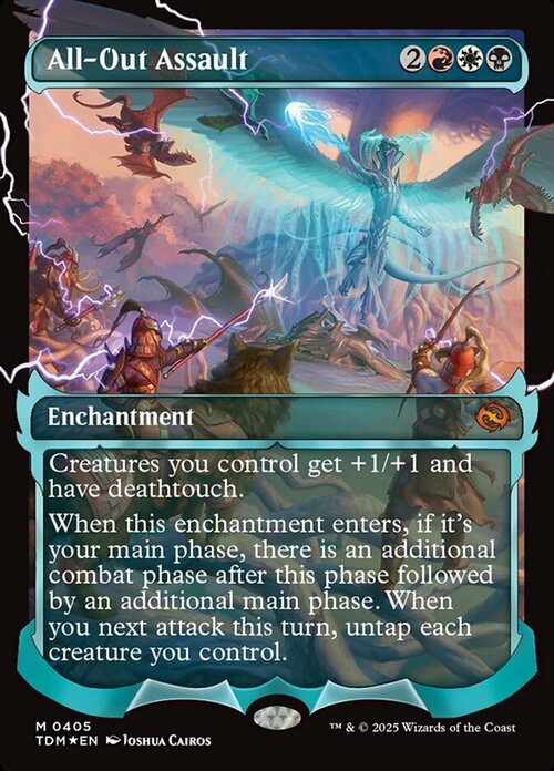 All-Out Assault Card Front