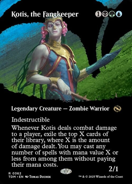 Kotis, the Fangkeeper Card Front