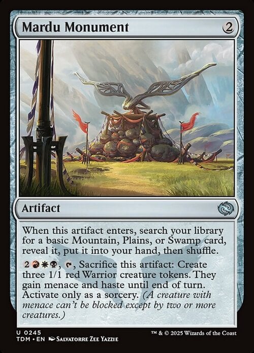Mardu Monument Card Front