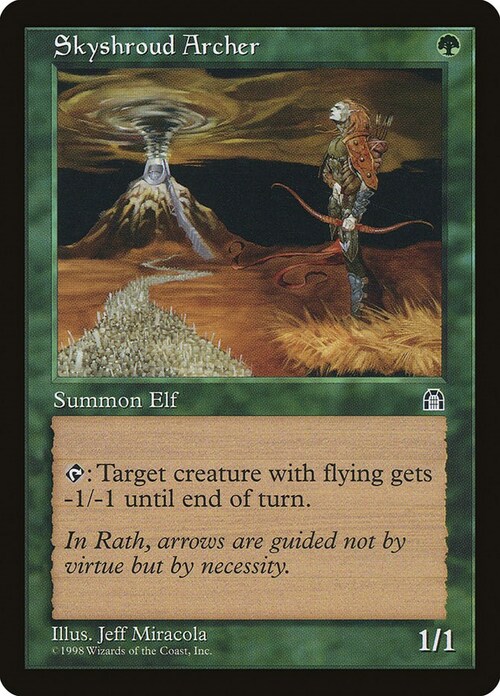 Skyshroud Archer Card Front
