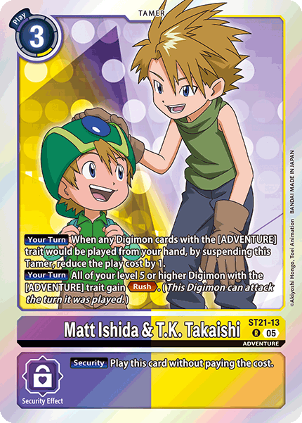Matt Ishida & T.K. Takaishi Card Front