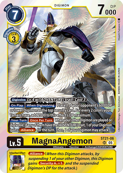 MagnaAngemon Card Front