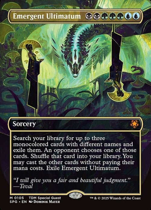Emergent Ultimatum Card Front