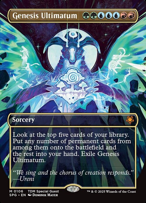 Genesis Ultimatum Card Front