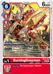 BurningGreymon BT21-014