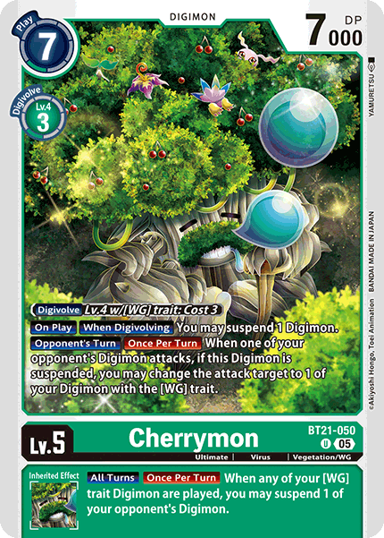 Cherrymon Card Front