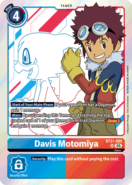 Davis Motomiya Card Front