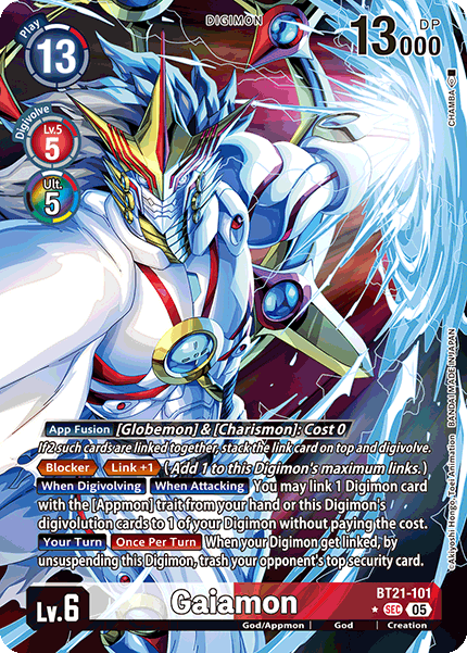 Gaiamon Card Front