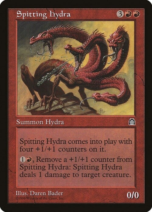 Spitting Hydra Card Front
