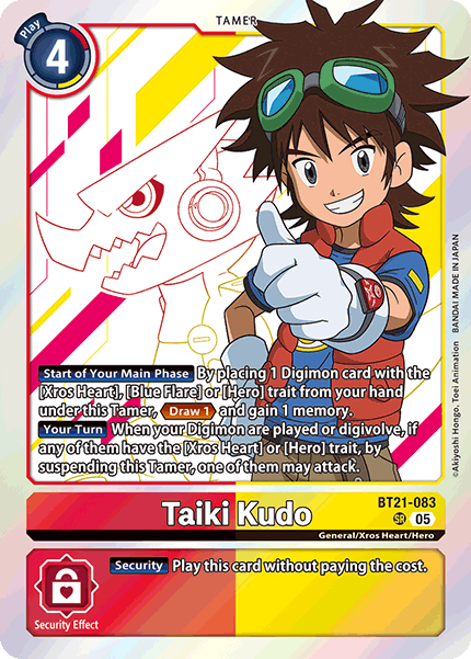 Taiki Kudo Card Front