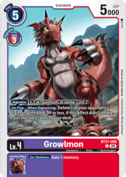 Growlmon BT21-068