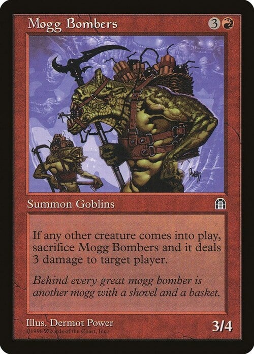 Mogg Bombardieri Card Front