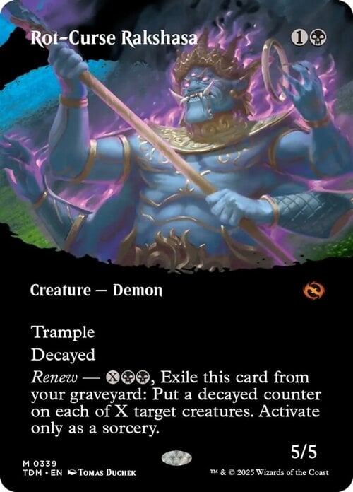 Rot-Curse Rakshasa Card Front