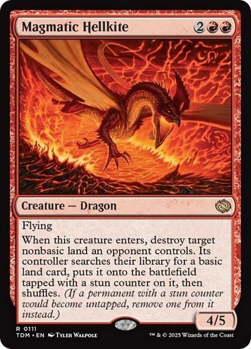 Magmatic Hellkite Card Front