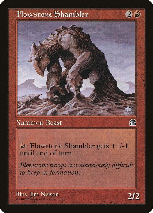 Flowstone Shambler Card Front