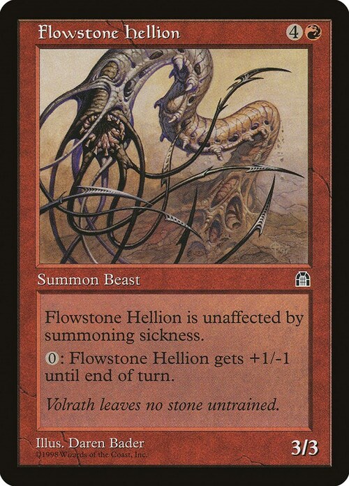 Flowstone Hellion Card Front