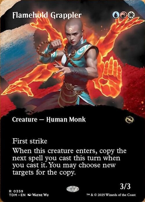 Flamehold Grappler Card Front