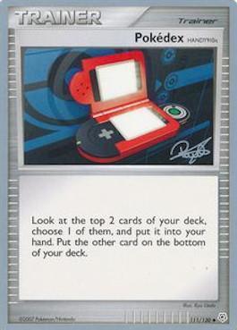 Pokedex HANDY910is Card Front