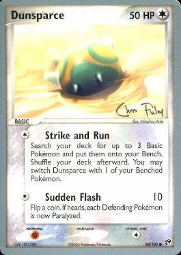 Dunsparce Card Front