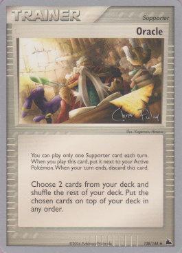 Oracolo Card Front