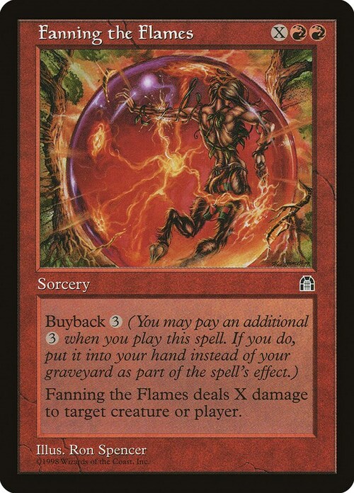 Fanning the Flames Card Front