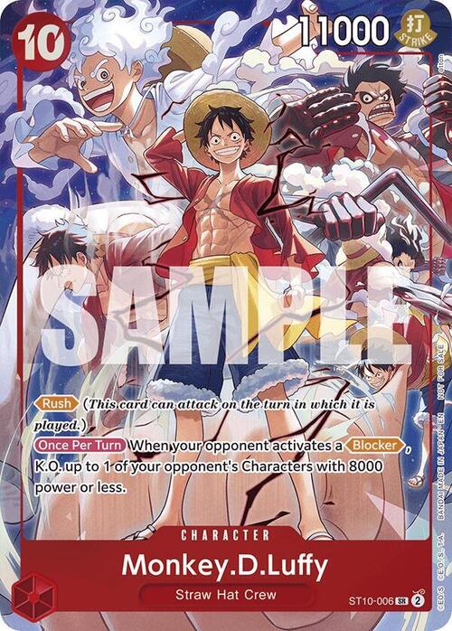 Monkey.D.Luffy Card Front