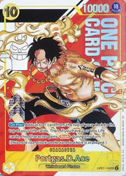 Portgas.D.Ace · Limited Serial Numbered OP07-119
