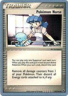 Pokémon Infermiera Card Front