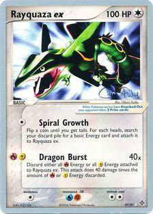 Rayquaza EX Frente