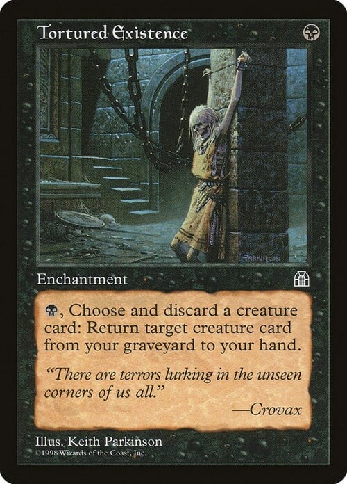 Tortured Existence Card Front
