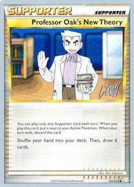 Nuova Teoria del Professor Oak Card Front