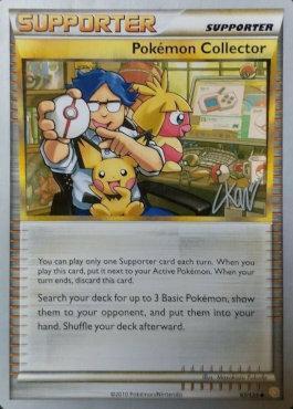 Pokemon Collector Card Front