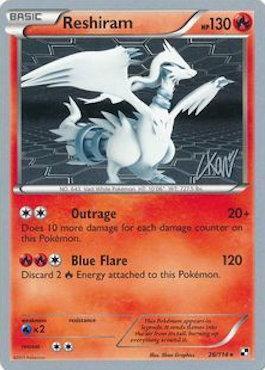 Reshiram Card Front