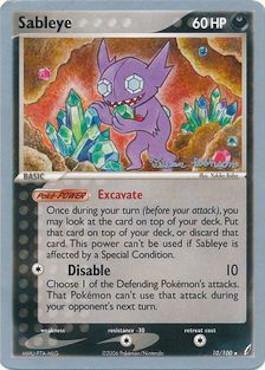 Sableye Card Front