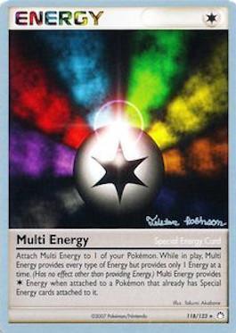 Multienergia Card Front
