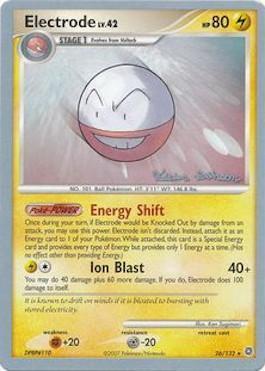 Electrode Lv.42 Card Front