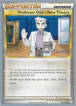 Nuova Teoria del Professor Oak Card Front